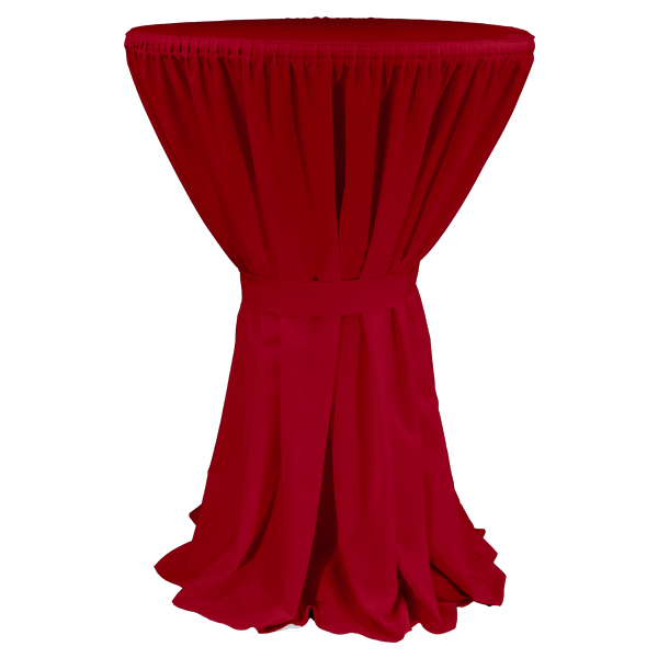 AMSTERDAM BISTRO MASA ÖRTÜSÜ 70 cm Çap - KIRMIZI