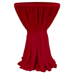 AMSTERDAM BISTRO MASA ÖRTÜSÜ 70 cm Çap - KIRMIZI