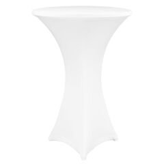 TOKYO BISTRO MASA ÖRTÜSÜ - 160 GR STREÇ KUMAŞ 75 cm Çap - BEYAZ
