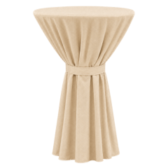 BERLIN BISTRO MASA ÖRTÜSÜ 85 cm Çap - KREM