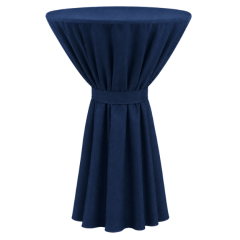 BERLIN BISTRO MASA ÖRTÜSÜ 60 cm Çap - MARINE MAVİ