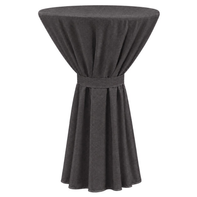 BERLIN BISTRO MASA ÖRTÜSÜ 80 cm Çap - ANTRASİT