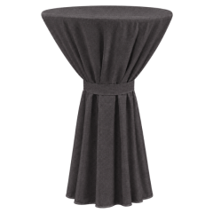 BERLIN BISTRO MASA ÖRTÜSÜ 90 cm Çap - ANTRASİT