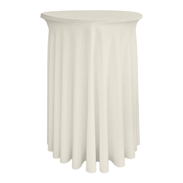 PARİS BİSTRO MASA ÖRTÜSÜ - 220 GR STREÇ 80 cm Çap - EKRU
