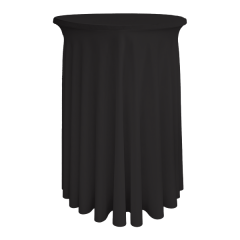PARİS BİSTRO MASA ÖRTÜSÜ - 220 GR STREÇ 60 cm Çap - ANTRASİT