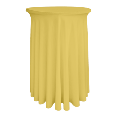 PARİS BİSTRO MASA ÖRTÜSÜ - 220 GR STREÇ 70 cm Çap - SARI