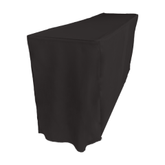 PİLESİZ DİKDÖRTGEN BANKET MASA ÖRTÜSÜ - 4 TARAFI KAPALI ANTRASİT - En : 70 cm Boy: 140 cm Yükseklik : 73 cm