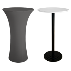 OSAKA BISTRO MASA ÖRTÜSÜ - 220 GR STREÇ 70 cm Çap - GRİ