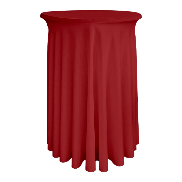 PARİS BİSTRO MASA ÖRTÜSÜ - 220 GR STREÇ 75 cm Çap - KIRMIZI
