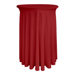 PARİS BİSTRO MASA ÖRTÜSÜ - 220 GR STREÇ 75 cm Çap - KIRMIZI
