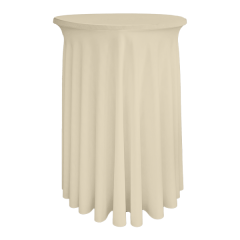 PARİS BİSTRO MASA ÖRTÜSÜ - 220 GR STREÇ 75 cm Çap - KREM