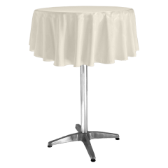 YUVARLAK BISTRO MASA ÖRTÜSÜ 80 cm Çap - EKRU