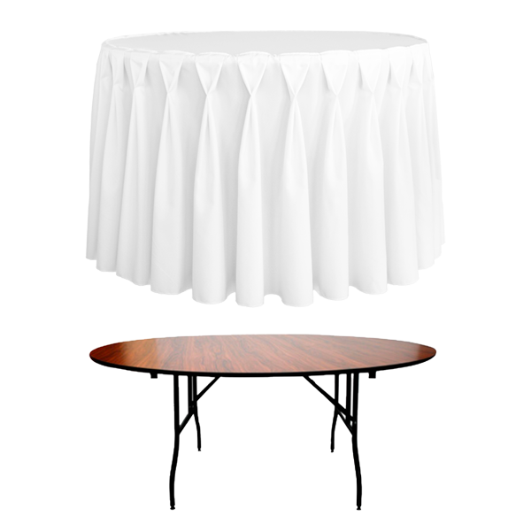 DIAMOND PİLE YUVARLAK BANKET MASA ÖRTÜSÜ