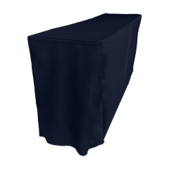 PİLESİZ DİKDÖRTGEN BANKET MASA ÖRTÜSÜ - 4 TARAFI KAPALI En : 70 cm Boy: 180 cm Yükseklik : 73 cm - MARINE MAVİ