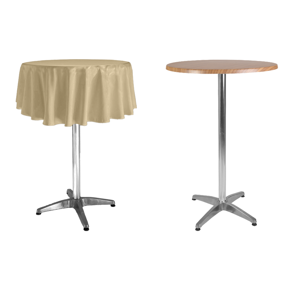YUVARLAK BISTRO MASA ÖRTÜSÜ 60 cm Çap - KREM