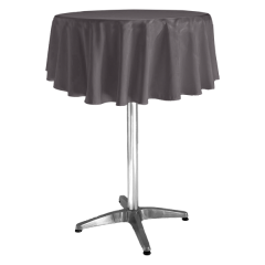YUVARLAK BISTRO MASA ÖRTÜSÜ 85 cm Çap - GRİ