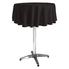 YUVARLAK BISTRO MASA ÖRTÜSÜ 95 cm Çap - ANTRASİT