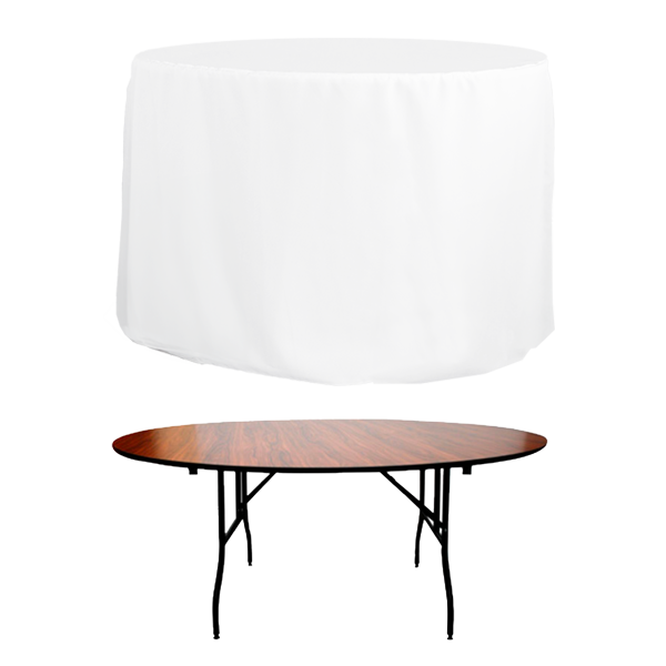 PİLESİZ BANKET YUVARLAK MASA ÖRTÜSÜ