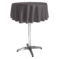 YUVARLAK BISTRO MASA ÖRTÜSÜ 75 cm Çap - GRİ