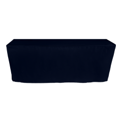 PİLESİZ DİKDÖRTGEN BANKET MASA ÖRTÜSÜ - 3 TARAFI KAPALI En : 70 cm Boy: 160 cm Yükseklik : 73 cm - MARINE MAVİ