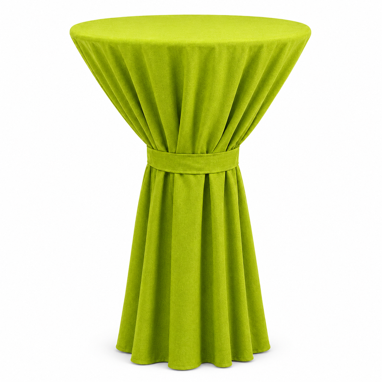 KAMPANYALI BERLIN BISTRO MASA ÖRTÜSÜ - WOVEN POLYESTER 175 GR 80 cm Çap - AÇIK YEŞİL