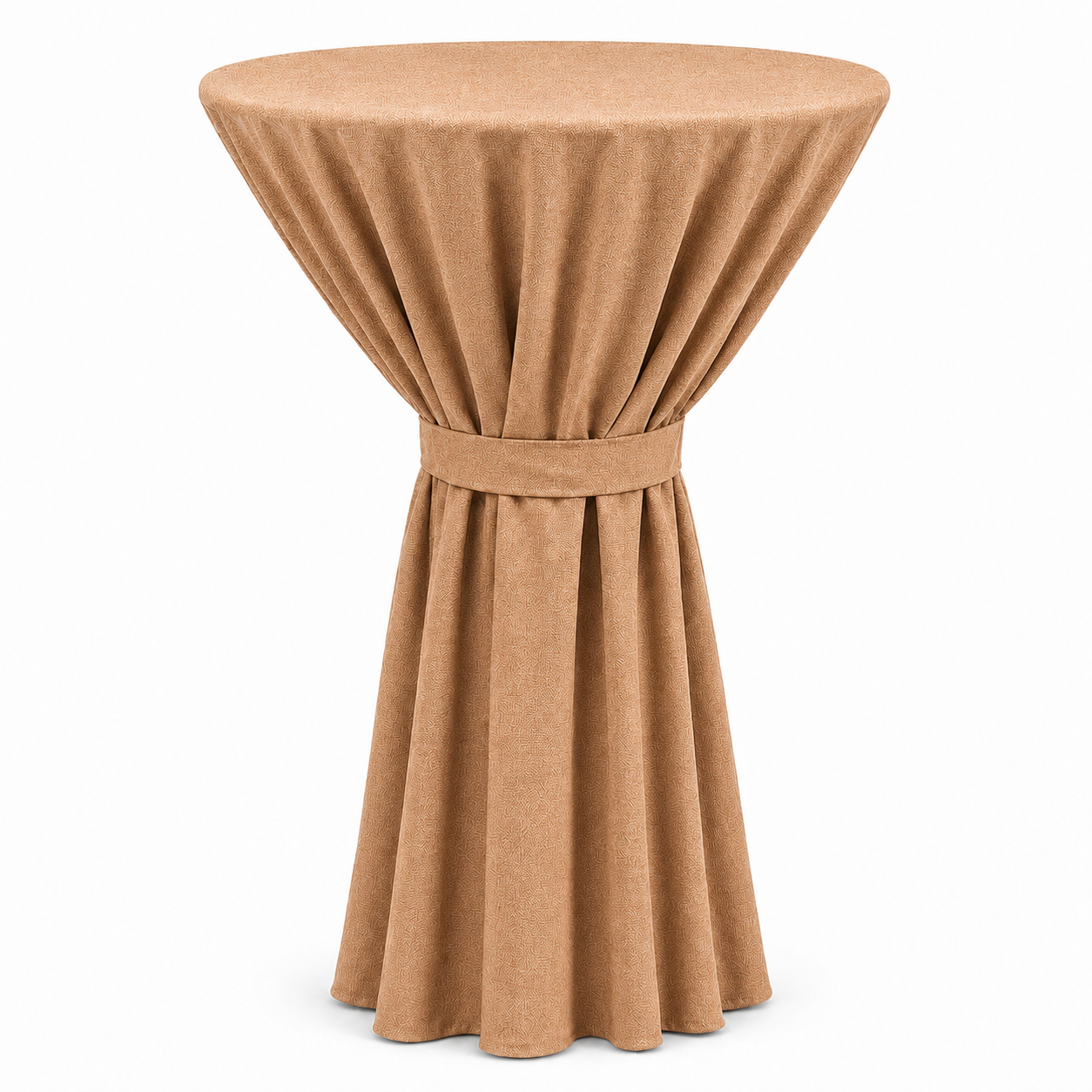 KAMPANYALI BERLIN BISTRO MASA ÖRTÜSÜ - WOVEN POLYESTER 175 GR 70 cm Çap - SALMON