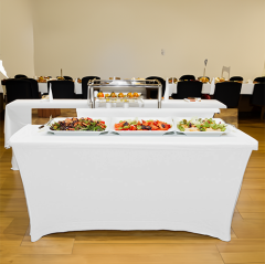 STREÇ DİKDÖRTGEN BANKET MASA ÖRTÜSÜ - 4 TARAFI KAPALI