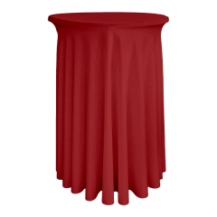 ECO PARIS BISTRO MASA ÖRTÜSÜ Kırmızı - 90 cm Çap