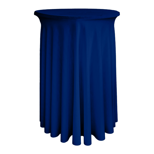 ECO PARIS BISTRO MASA ÖRTÜSÜ Marine Mavi - 90 cm Çap