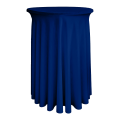 ECO PARIS BISTRO MASA ÖRTÜSÜ Marine Mavi - 90 cm Çap