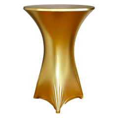 LAME BISTRO MASA ÖRTÜSÜ 85 cm Çap - Gold