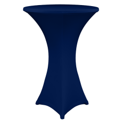 TOKYO BISTRO MASA ÖRTÜSÜ - 220 GR STREÇ KUMAŞ 65 cm Çap - BI STRETCH - MARINE MAVİ