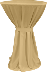 KAMPANYALI BERLIN BISTRO MASA ÖRTÜSÜ - WOVEN POLYESTER 175 GR 80 cm Çap - ÇİLEK SARISI