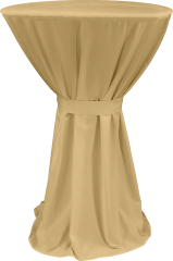 KAMPANYALI BERLIN BISTRO MASA ÖRTÜSÜ - WOVEN POLYESTER 175 GR 90 cm Çap - ÇİLEK SARISI
