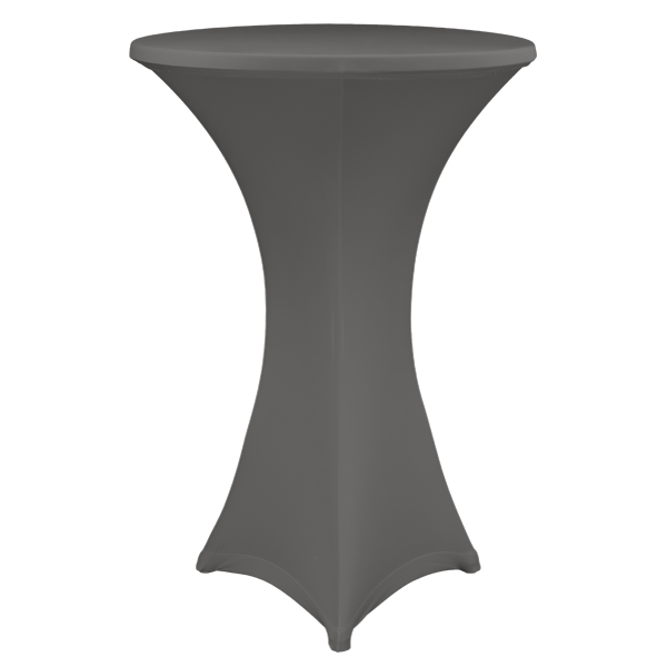 TOKYO BISTRO MASA ÖRTÜSÜ - 220 GR STREÇ KUMAŞ 80 cm Çap - BI STRETCH - GRİ