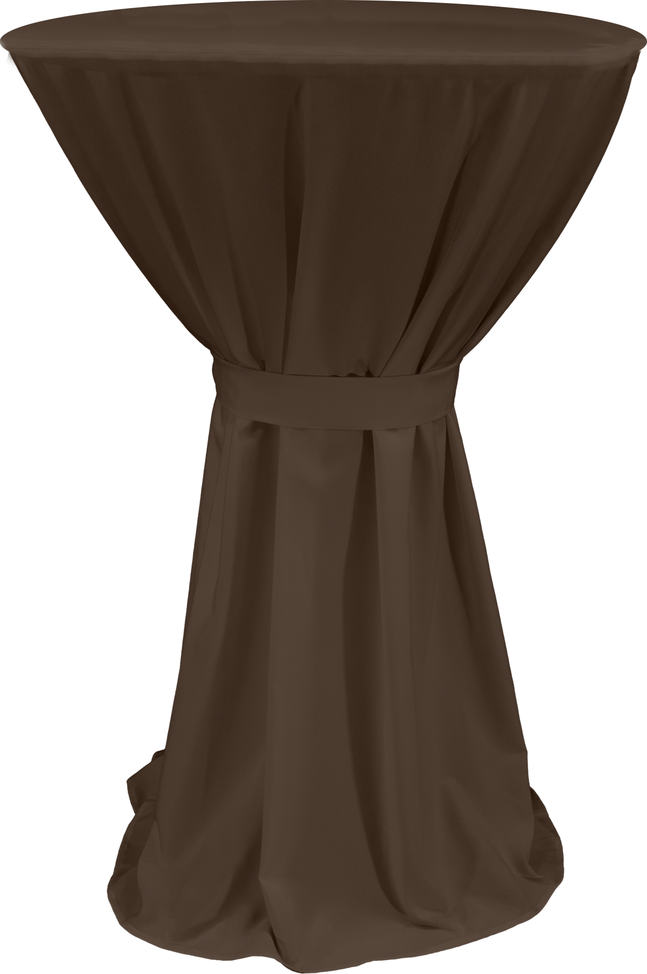 KAMPANYALI BERLIN BISTRO MASA ÖRTÜSÜ - WOVEN POLYESTER 175 GR 60 cm Çap - KIZIL KAHVERENGİ