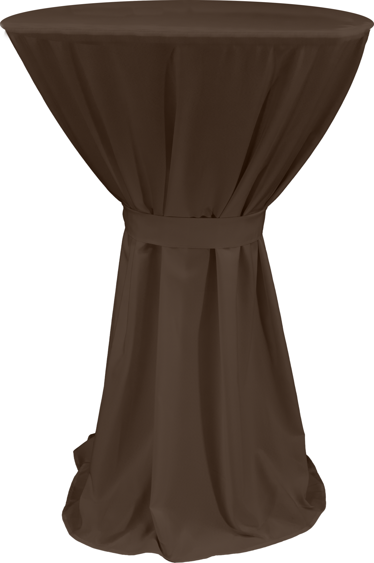 KAMPANYALI BERLIN BISTRO MASA ÖRTÜSÜ - WOVEN POLYESTER 175 GR 90 cm Çap - KIZIL KAHVERENGİ