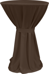 KAMPANYALI BERLIN BISTRO MASA ÖRTÜSÜ - WOVEN POLYESTER 175 GR 90 cm Çap - KIZIL KAHVERENGİ