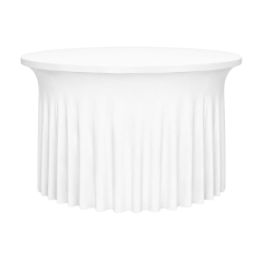 STREÇ FLOW YUVARLAK BANKET MASA ÖRTÜSÜ - 220 GR STREÇ