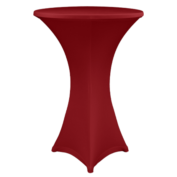 TOKYO BISTRO MASA ÖRTÜSÜ - 220 GR STREÇ KUMAŞ 95 cm Çap - BI STRETCH - KIRMIZI