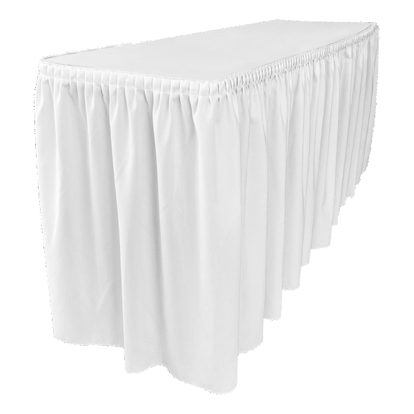 PLISSE PİLE DİKDÖRTGEN BANKET MASA ÖRTÜSÜ