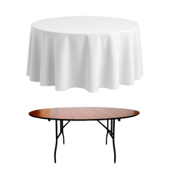 VERONA DÜZ YUVARLAK BANKET MASA ÖRTÜSÜ