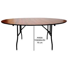 VERONA DÜZ YUVARLAK BANKET MASA ÖRTÜSÜ