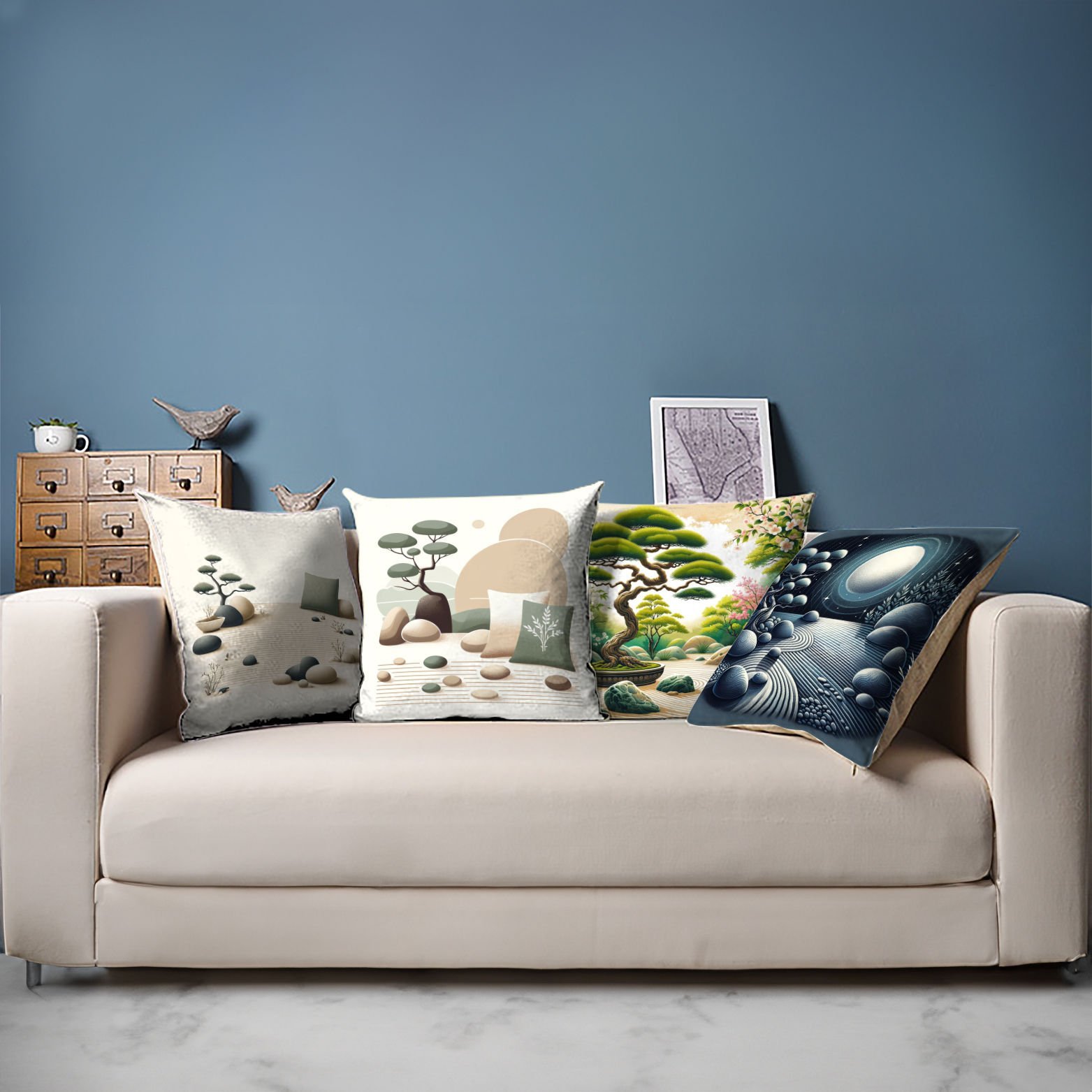 Zen Serisi - Huzur (40x40 cm)