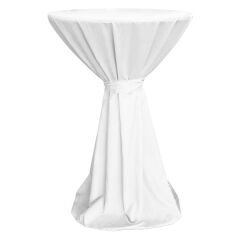DUBLIN BISTRO MASA ÖRTÜSÜ BEYAZ - 60 cm Çap