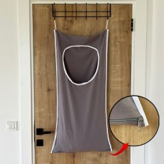 ASILABİLİR KİRLİ SEPETİ GRİ - 50 cm - 70 cm