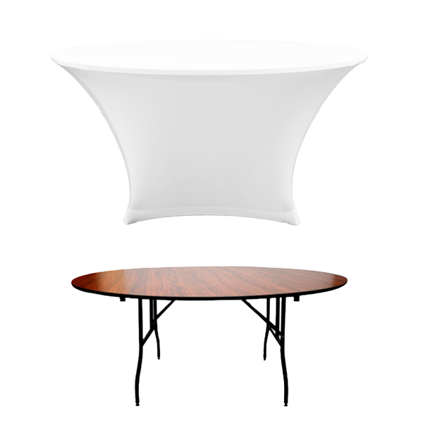 STREÇ YUVARLAK BANKET MASA ÖRTÜSÜ