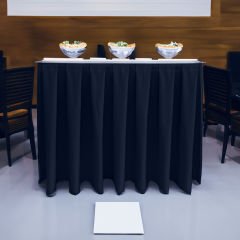 BOX PİLE MASA ETEKLİĞİ (SKIRTING) STANDART ÖLÇÜ MARINE MAVİ - 480 Cm Genişlik x 73 Cm Yükseklik