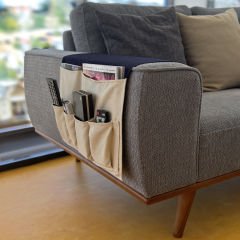 KOLTUK KENARI DÜZENLEYİCİ KREM CEP LACİVERT SIRT