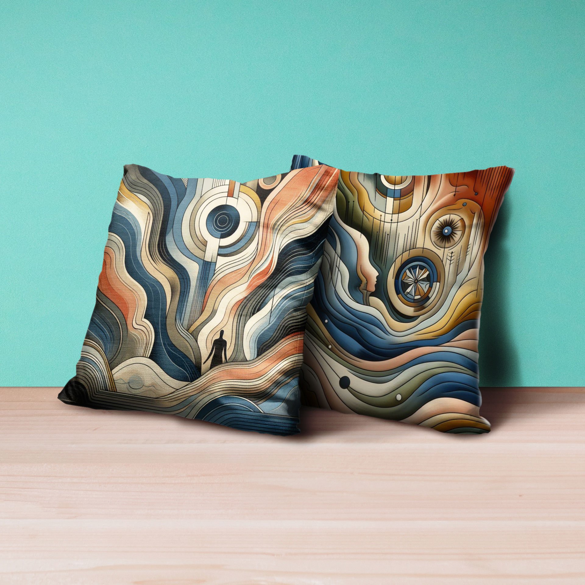 Abstract Serisi - Duygu (40x40 cm)